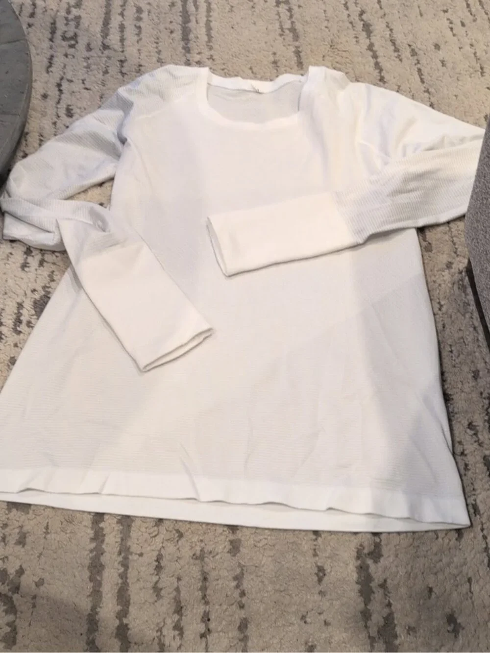 Lululemon Swiftly Tech Long Sleeve 2.0 White / White